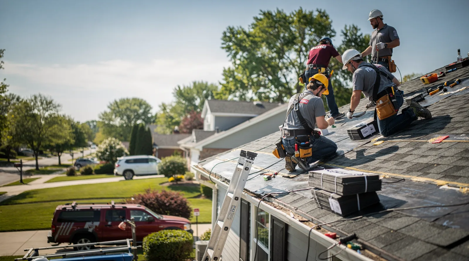 Roof Repair in Park Ridge, IL around you